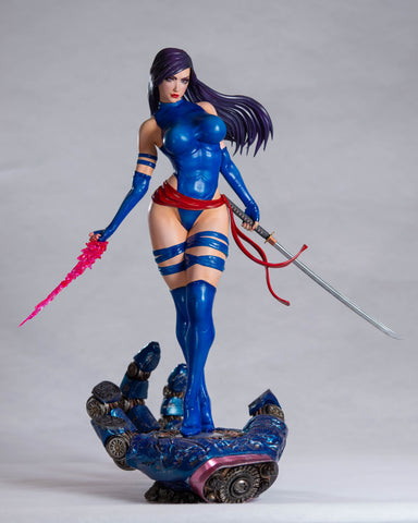 Psylocke Resin Statue - view 4
