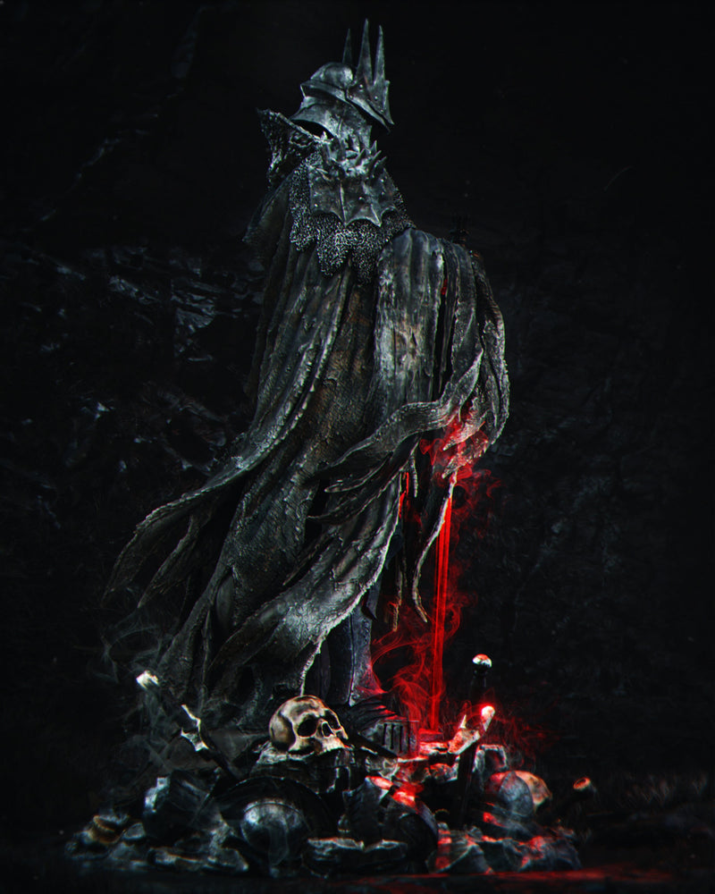 The Death Knight Resin Statue - view 3