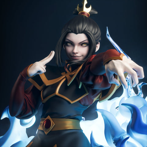 Azula Resin Statue - view 1