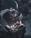 Sphinx Resin Statue - view 1