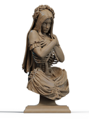 Undead Bride Resin Bust - view 1