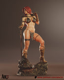 Red Sonja Resin Statue - view 2