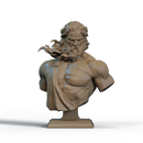 Zeus Resin Bust - view 2