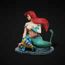 Mermaid Resin Statue - view 4