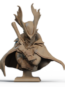 The Hunter Resin Bust - view 1