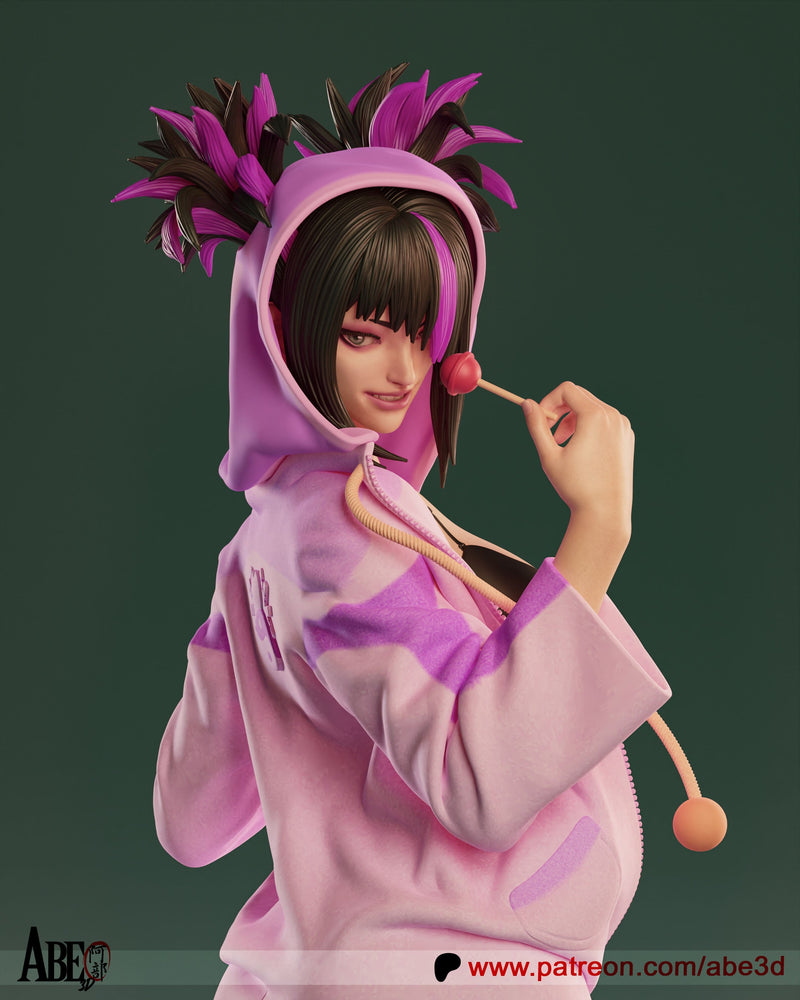 Juri Han Pajamas Resin Statue - view 5