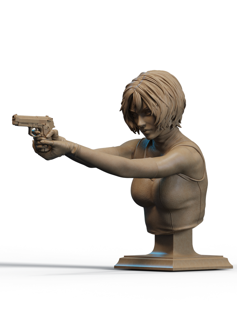 Regina Resin Bust - view 2