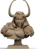 Lady Loki Resin Bust - view 1