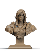 Freyja Resin Bust - view 1