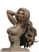 Blonde Blazer Resin Bust - view 3