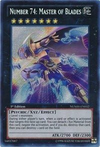 Number 74 Master of Blades (NUMH-EN032) [NUMH]