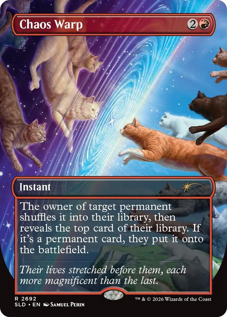 Image for Chaos Warp (2692) (Secret Lair Drop Series) (SLD) - Magic: The Gathering