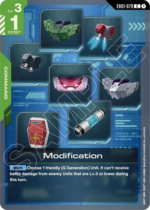 Image for Modification (EB01-079) (Eternal Nexus) - Gundam Card Game