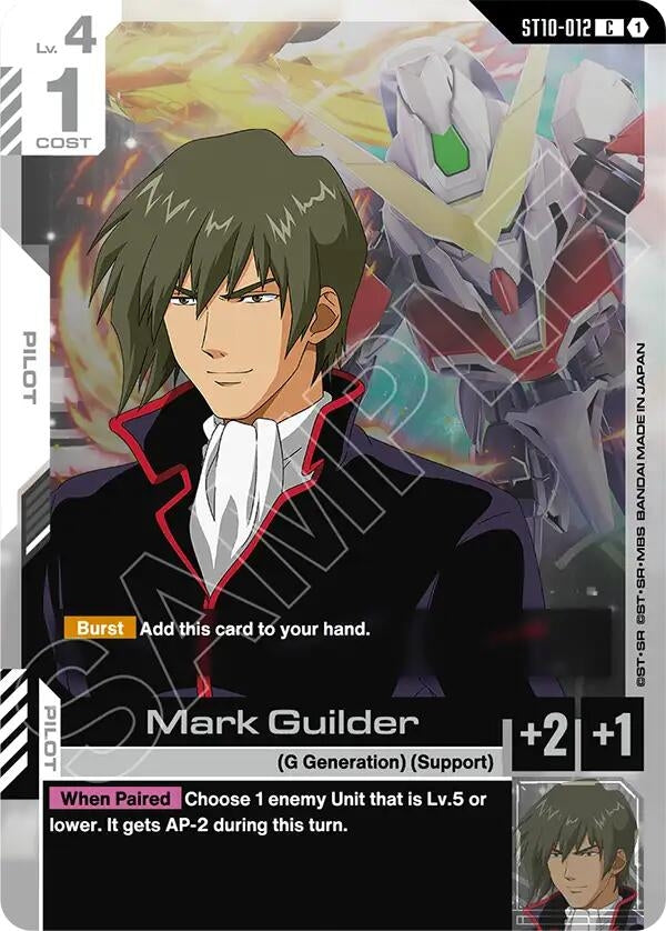 Image for Mark Guilder (ST10-012) (Starter Deck 10: Generation Pulse) - Gundam Card Game