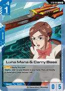 Image for Luna Mana & Carry Base (ST10-016) (Starter Deck 10: Generation Pulse) - Gundam Card Game