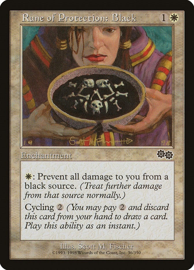 Rune of Protection Black (36) [USG]