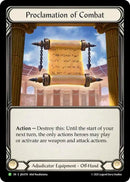 Image for Proclamation of Combat - JDG078 (JDG078) (Flesh and Blood: Promo Cards) (PR) - Flesh and Blood TCG
