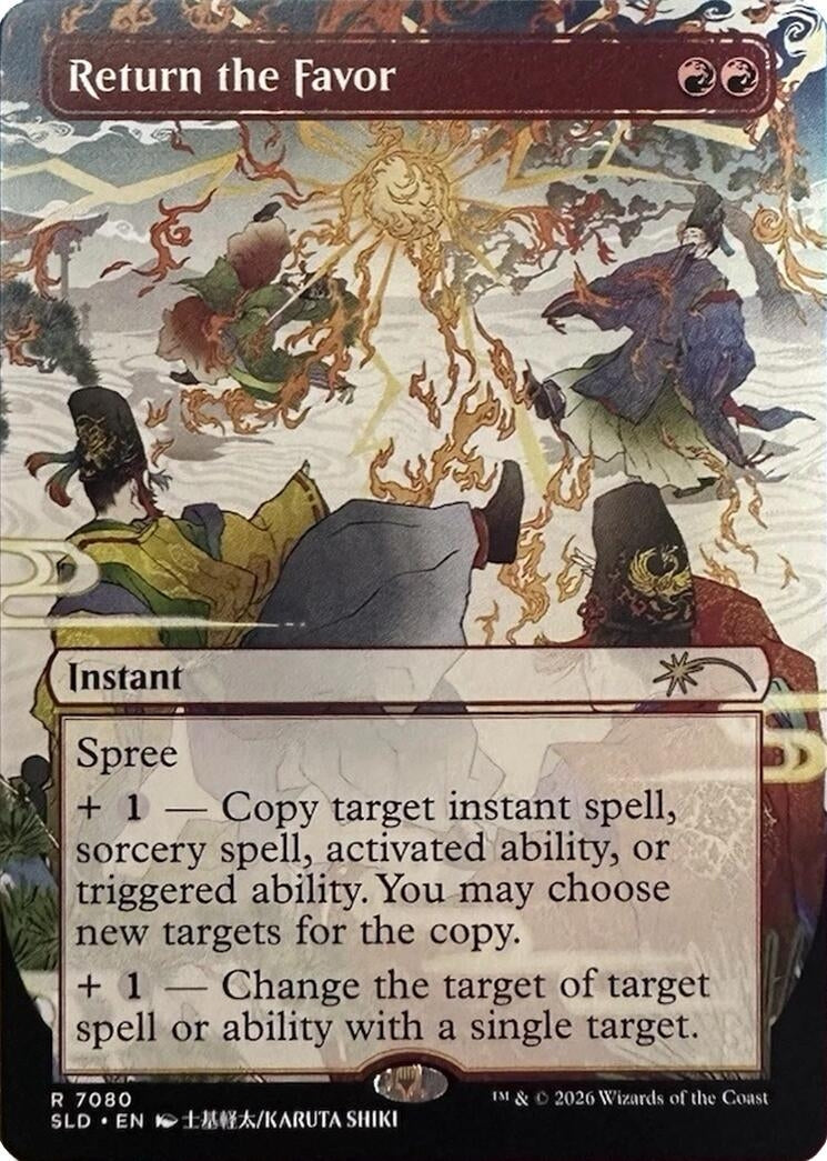 Image for Return the Favor (7080) (Secret Lair Drop Series) (SLD) - Magic: The Gathering
