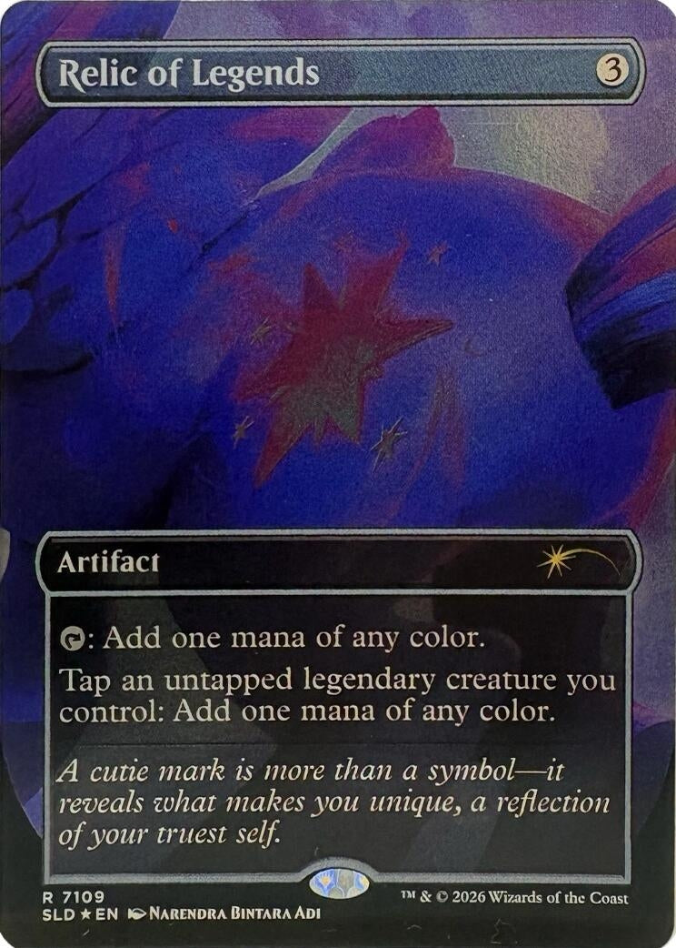 Image for Relic of Legends (7109) (Secret Lair Drop Series) (SLD) - Magic: The Gathering