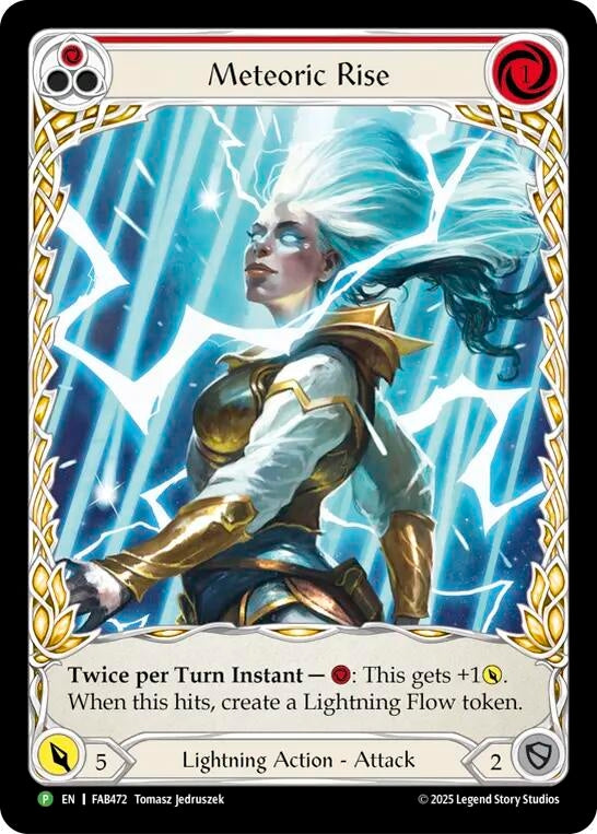 Image for Meteoric Rise - FAB472 (FAB472) (Flesh and Blood: Promo Cards) (PR) - Flesh and Blood TCG