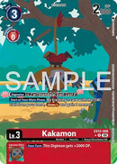 Image for Kakamon (Box Topper) (EX12-006 R) (Digital World Shambala) (EX-12) - Digimon Card Game