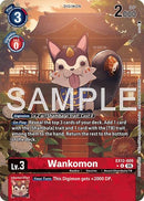Image for Wankomon (Box Topper) (EX12-009 R) (Digital World Shambala) (EX-12) - Digimon Card Game