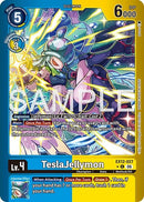 Image for TeslaJellymon (Limited Foil) (EX12-027 C) (Digital World Shambala) (EX-12) - Digimon Card Game