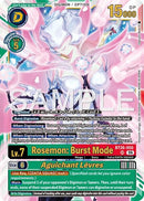 Image for Rosemon: Burst Mode // Aguichant Levres (BT26-050 UR) (Timeless Bonds) (BT-26) - Digimon Card Game