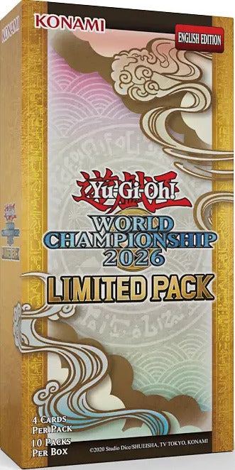 Image for Limited Pack World Championship 2026 Box - YuGiOh