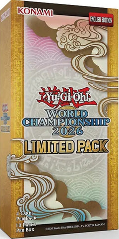 Image for Limited Pack World Championship 2026 Box - YuGiOh