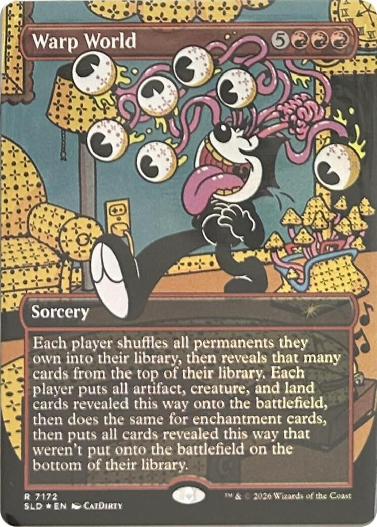 Image for Warp World (7172) (Secret Lair Drop Series) (SLD) - Magic: The Gathering