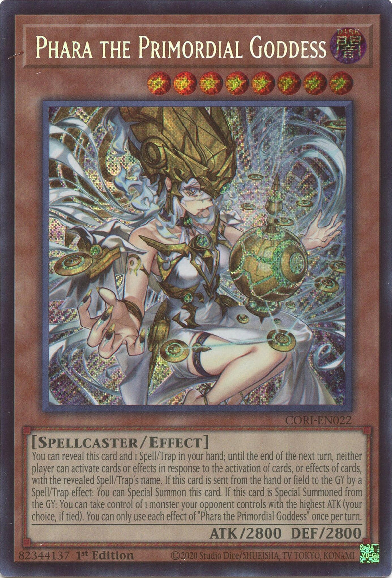Image for Phara the Primordial Goddess (Secret Rare) (CORI-EN022) (Chaos Origins) (CORI) - YuGiOh