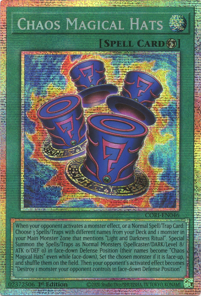 Image for Chaos Magical Hats (Starlight Rare) (CORI-EN046) (Chaos Origins) (CORI) - YuGiOh