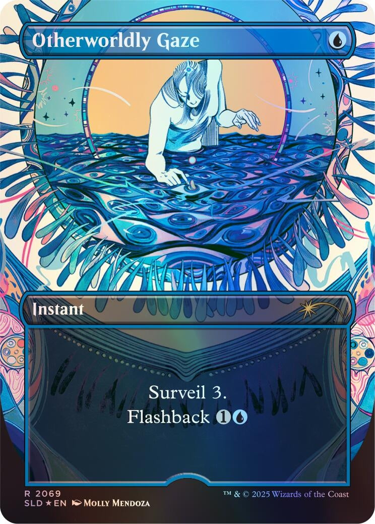 Image for Otherworldly Gaze (2069) (Rainbow Foil) (2069) (Secret Lair Drop Series) (SLD) - Magic: The Gathering