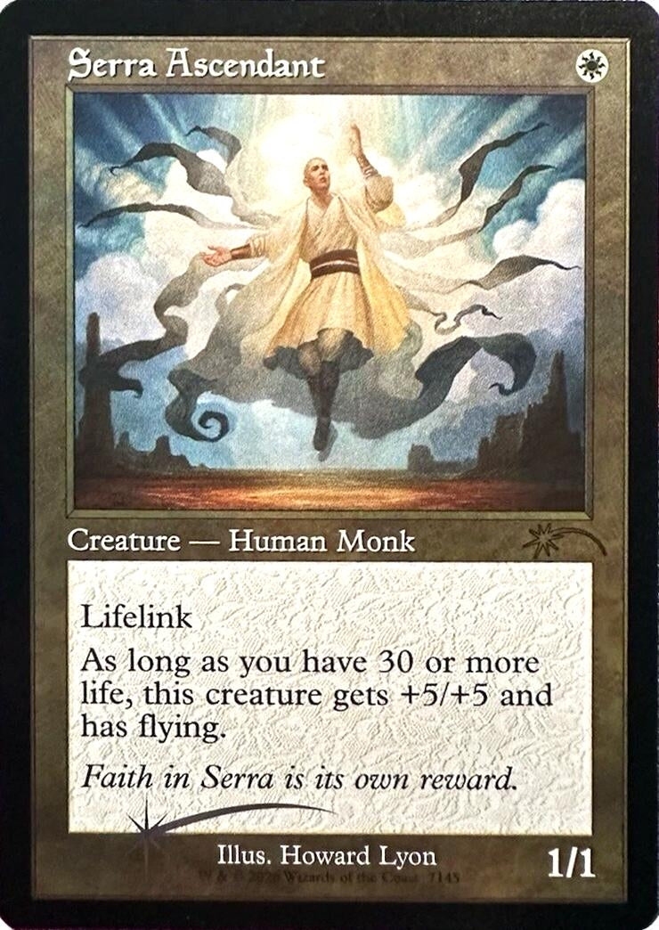 Image for Serra Ascendant (Retro Frame) (7145) (Secret Lair Drop Series) (SLD) - Magic: The Gathering