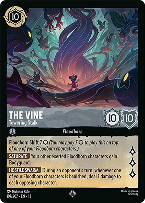 Image for The Vine - Towering Stalk (197/204) (Attack of the Vine!) (13) - Disney Lorcana