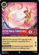 Image for Peter Pan & Tinker Bell - Fast Friends (60/204) (Attack of the Vine!) (13) - Disney Lorcana