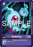 Image for Onibimon (Limited Foil) (EX12-004 U) (Digital World Shambala) (EX-12) - Digimon Card Game