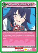 Image for "She Gave a Hearty Laugh." (UE21BT/RLY-1-081) (UE21BT: The 100 Girlfriends Who Really, Really, Really, Really, REALLY Love You) (UE21BT) - Union Arena