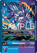 Image for Garurumon (Limited Foil) (EX12-024 U) (Digital World Shambala) (EX-12) - Digimon Card Game