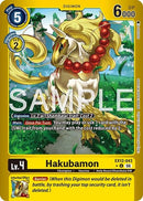 Image for Hakubamon (Limited Foil) (EX12-043 U) (Digital World Shambala) (EX-12) - Digimon Card Game