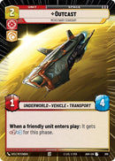 Image for Outcast - Mercenary Starship (Hyperspace) (305) (Ashes of the Empire) (ASH) - Star Wars: Unlimited