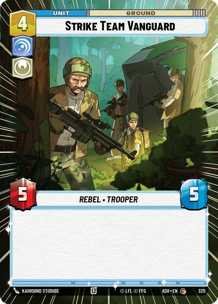 Image for Strike Team Vanguard (Hyperspace) (325) (Ashes of the Empire) (ASH) - Star Wars: Unlimited