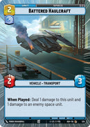 Image for Battered Haulcraft (Hyperspace) (335) (Ashes of the Empire) (ASH) - Star Wars: Unlimited
