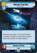 Image for Arcana Star Map - Path to Peridea (Hyperspace) (348) (Ashes of the Empire) (ASH) - Star Wars: Unlimited