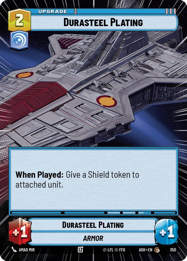 Image for Durasteel Plating (Hyperspace) (350) (Ashes of the Empire) (ASH) - Star Wars: Unlimited