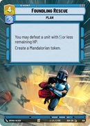 Image for Foundling Rescue (Hyperspace) (356) (Ashes of the Empire) (ASH) - Star Wars: Unlimited