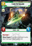 Image for Luke Skywalker - Answering the Call (Hyperspace) (376) (Ashes of the Empire) (ASH) - Star Wars: Unlimited