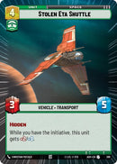 Image for Stolen Eta Shuttle (Hyperspace) (389) (Ashes of the Empire) (ASH) - Star Wars: Unlimited