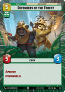 Image for Defenders of the Forest (Hyperspace) (393) (Ashes of the Empire) (ASH) - Star Wars: Unlimited